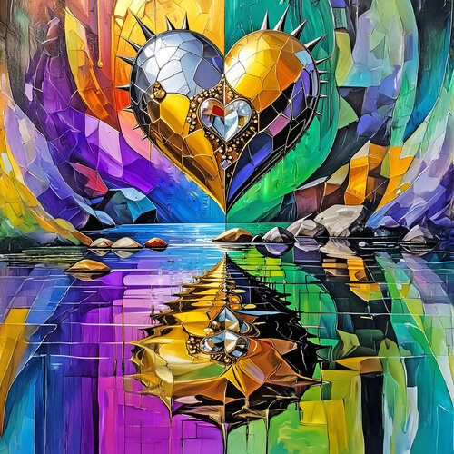Thorned Heart ET0126-109 by Eugenio Tocchet, 인쇄 for Sale on Singulart