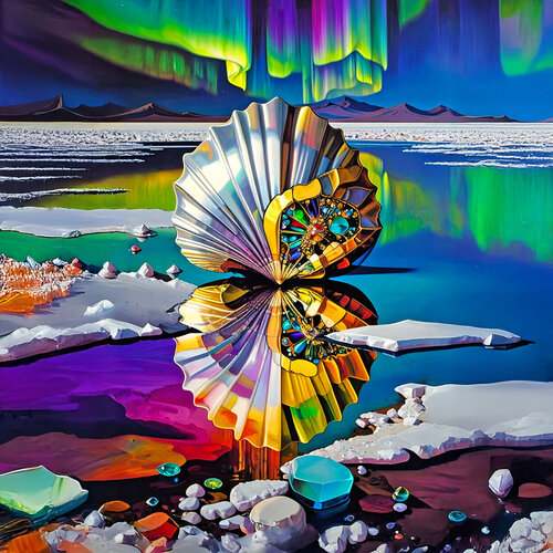 Imaginal Landscape ET1125-258 by Eugenio Tocchet, 인쇄 for Sale on Singulart