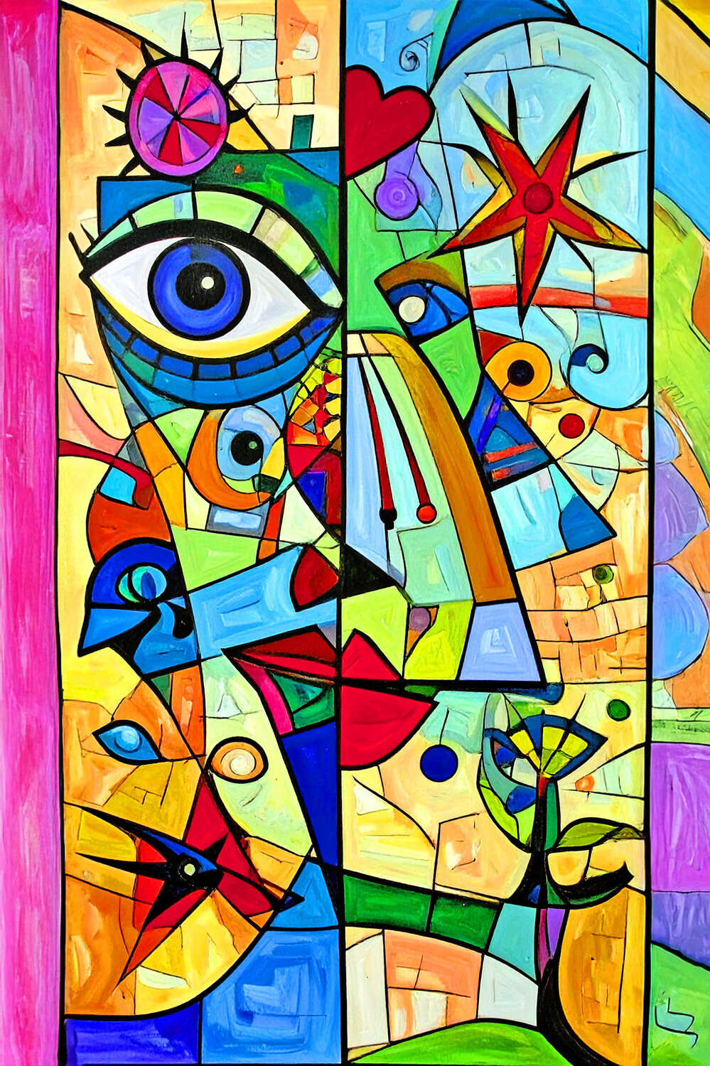 Abstract Presences ET0625-93 Eugenio Tocchet