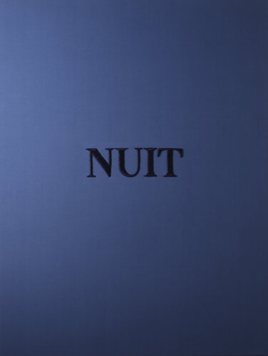NUIT (night) de Sophie Liard, Téxtil a la venta en Singulart