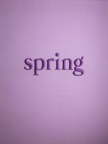 SPRING (printemps) de Sophie Liard, Téxtil a la venta en Singulart