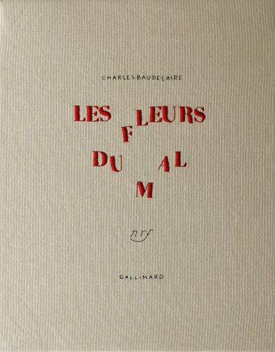 LES FLEURS DU MAL, CHARLES BAUDELAIRE by Sophie Liard, Textile for Sale on Singulart