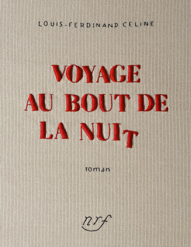 VOYAGE AU BOUT DE LA NUIT, LF CELINE de Sophie Liard, Téxtil a la venta en Singulart