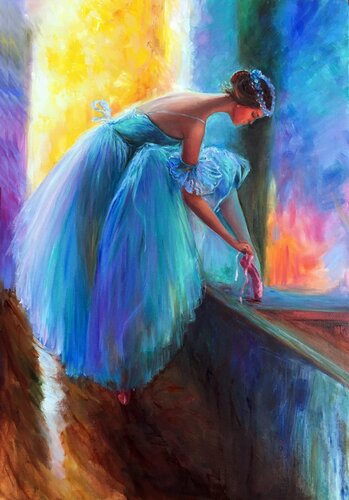 Love for Dance von Olga Begisheva K., Malerei kaufen auf Singulart