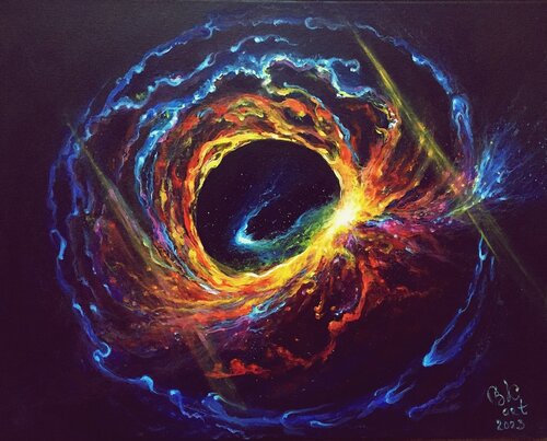 Nebula by Olga Begisheva K., 회화 for Sale on Singulart