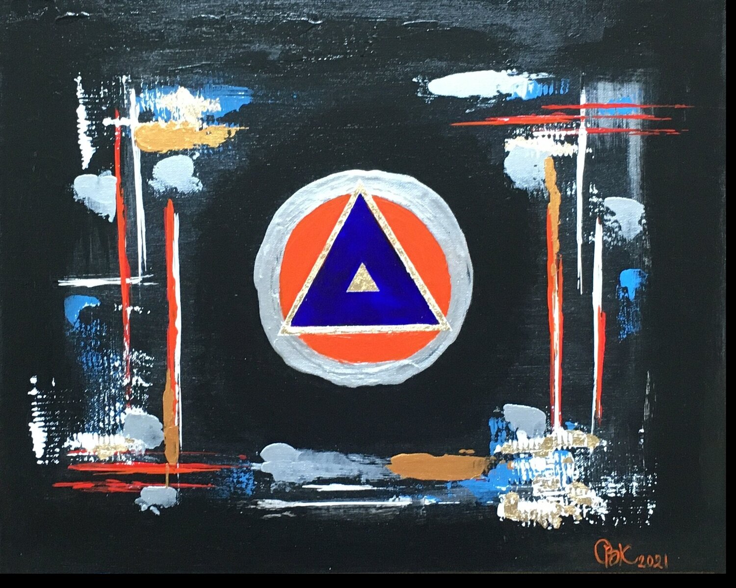 Blue Triangle Olga Begisheva K.