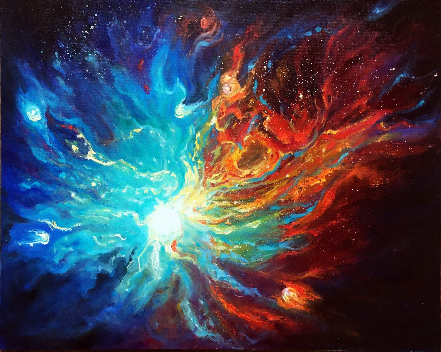 Vivid Nebula. Deep Space Olga Begisheva K.
