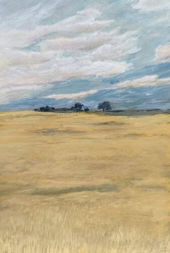 Die weite Wiese by Gulschan Rokzad, Painting for Sale on Singulart
