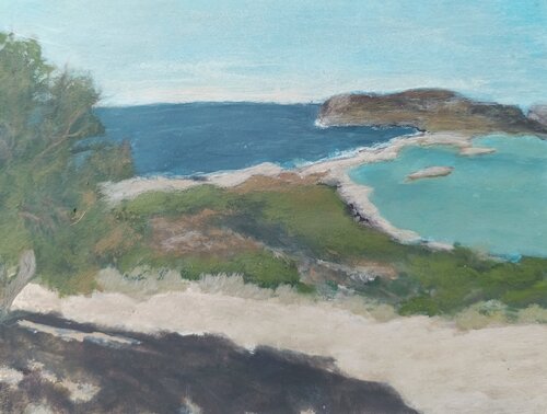 Die Lagune by Gulschan Rokzad, Painting for Sale on Singulart