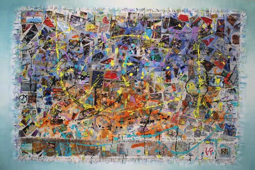 ABSTRACT INFORMAL von Koroush Namazi, Malerei kaufen auf Singulart