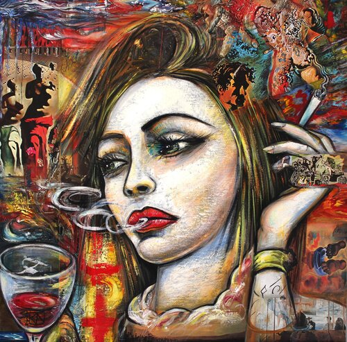 Sehnsucht Abstrakt by Koroush Namazi, Painting for Sale on Singulart