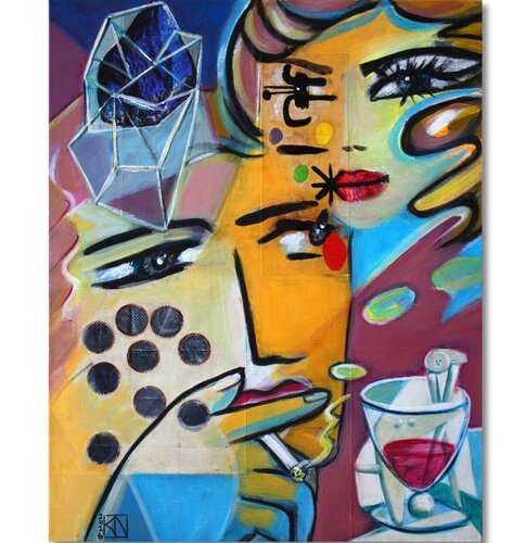 Die Illusion des Verlangens by Koroush Namazi, 絵画 for Sale on Singulart