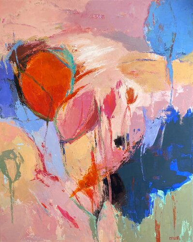 Wahrnehmung und Absicht Nr. 01 di Meizi Wang, Pittura in vendita su Singulart