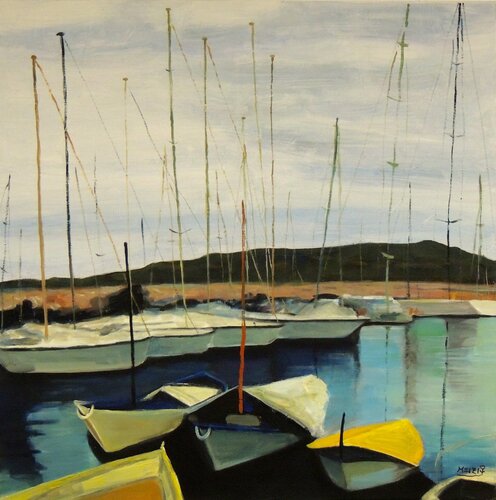 Hafen di Meizi Wang, Pittura in vendita su Singulart