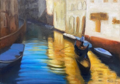 Venedig di Meizi Wang, Pittura in vendita su Singulart