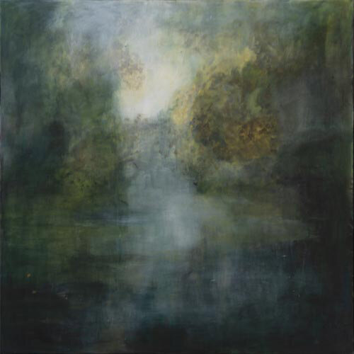 Nachmittag am Teich de Louise Wünsche, Pintura a la venta en Singulart