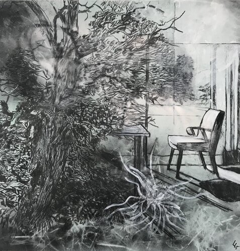 Alter Baum by Louise Wünsche, Painting for Sale on Singulart