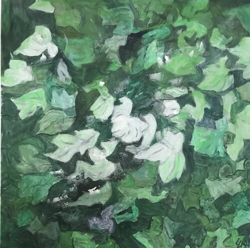 Sprache der Planze par Louise Wünsche, Peinture en vente sur Singulart
