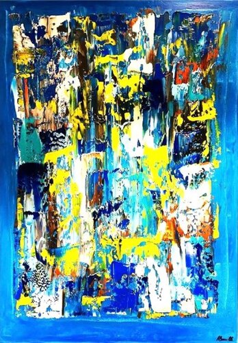 FORZA DELLA NATURA van Roberto Buccilli, Schilderij te koop op Singulart