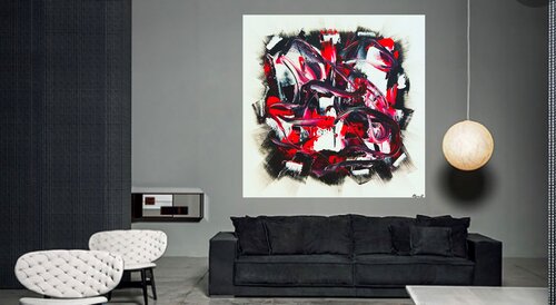 ODIOAMORE van Roberto Buccilli, Schilderij te koop op Singulart