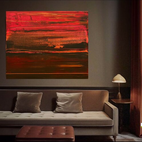 ROSSO DI SERA van Roberto Buccilli, Schilderij te koop op Singulart