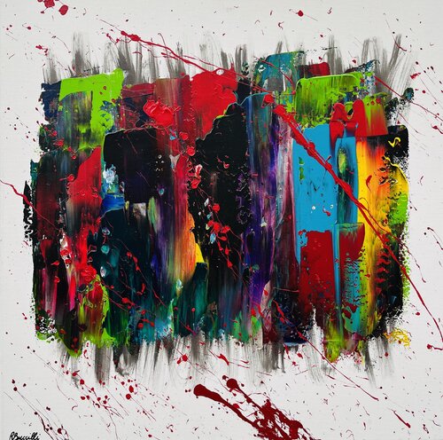 RABBIA van Roberto Buccilli, Schilderij te koop op Singulart