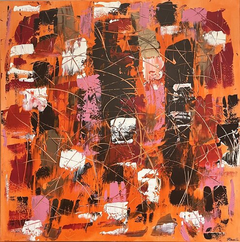 ORANGE CRUSH van Roberto Buccilli, Schilderij te koop op Singulart