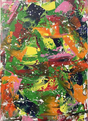 ASPETTANDO IL CARNEVALE van Roberto Buccilli, Schilderij te koop op Singulart