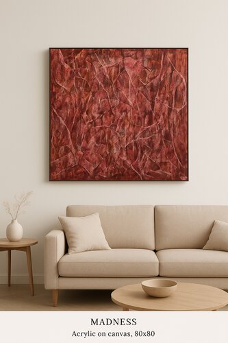 MADNESS by Roberto Buccilli, 회화 for Sale on Singulart