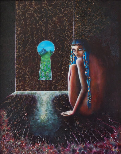 No man's land by Aurelia Bouys, Painting for Sale on Singulart