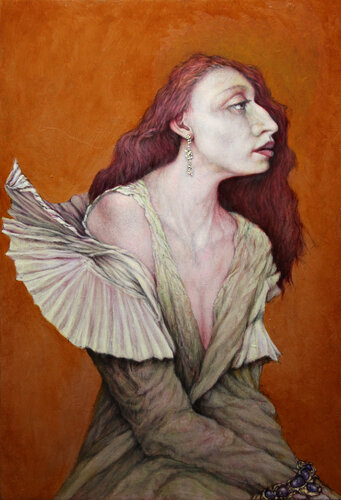 ANGÉLICA par Eusebio San Blanco, Peinture en vente sur Singulart