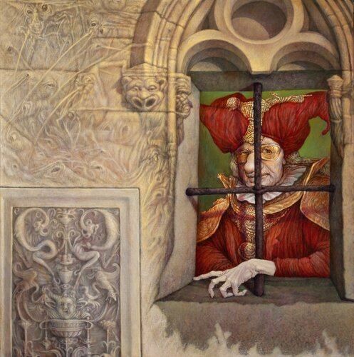 MANOLITO EL DE LA CHARANGA TIENE PROHIBIDO CANTAR by Eusebio San Blanco, Painting for Sale on Singulart