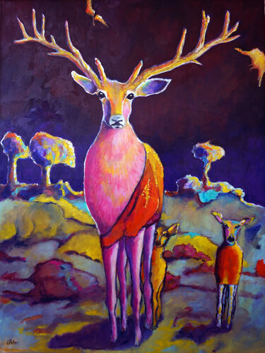 Halali von Utaellamarie Peter, Malerei kaufen auf Singulart