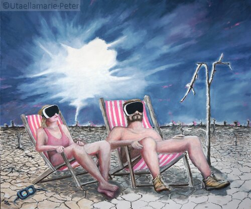 Hot and blind de Utaellamarie Peter, Pintura a la venta en Singulart