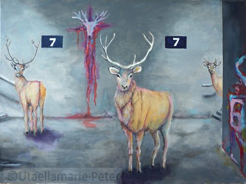 Gleis 7 de Utaellamarie Peter, Pintura a la venta en Singulart