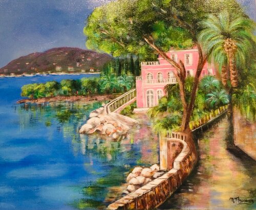 La villa "david Niven" entre Beaulieu et Saint Jean Cap Ferrat Noëlla THOMAS