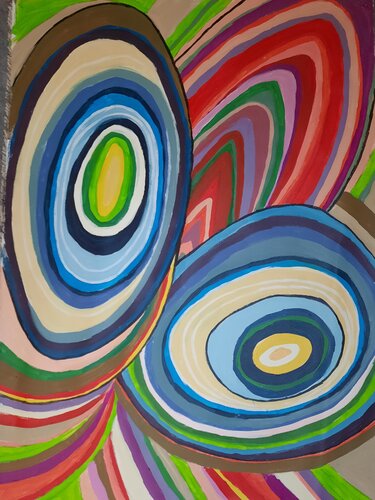 Vogelblick by Andrea Philipp-Zankl, Painting for Sale on Singulart