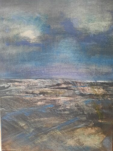 Abend am Meer par Andrea Philipp-Zankl, Peinture en vente sur Singulart