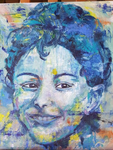 Mila van Andrea Philipp-Zankl, Schilderij te koop op Singulart