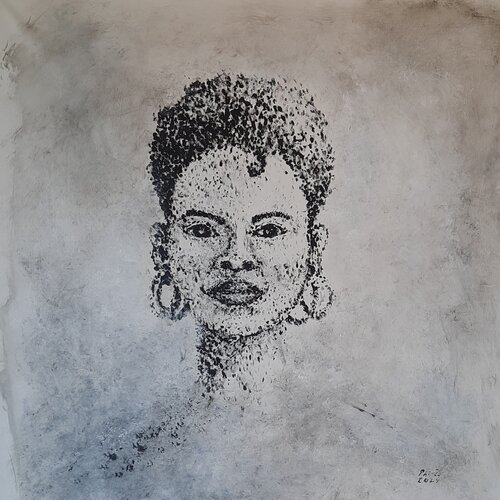 african Women de Andrea Philipp-Zankl, Pintura a la venta en Singulart