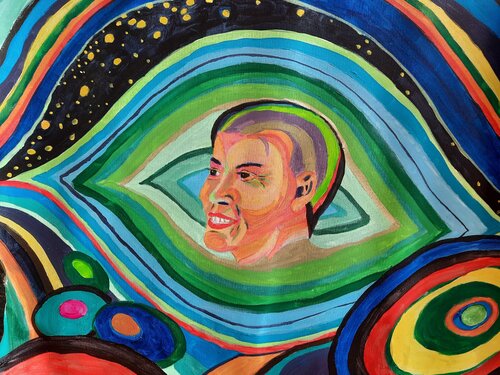 Its me von Andrea Philipp-Zankl, Malerei kaufen auf Singulart