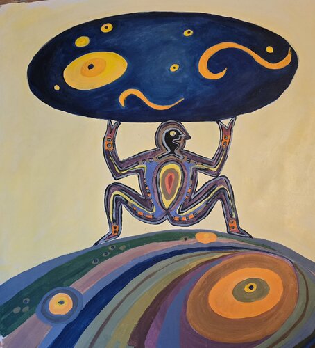 The Intermediary de Andrea Philipp-Zankl, Pintura a la venta en Singulart