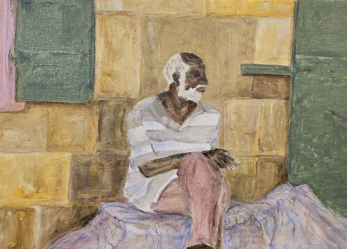 Old man de Andrea Philipp-Zankl, Pintura a la venta en Singulart
