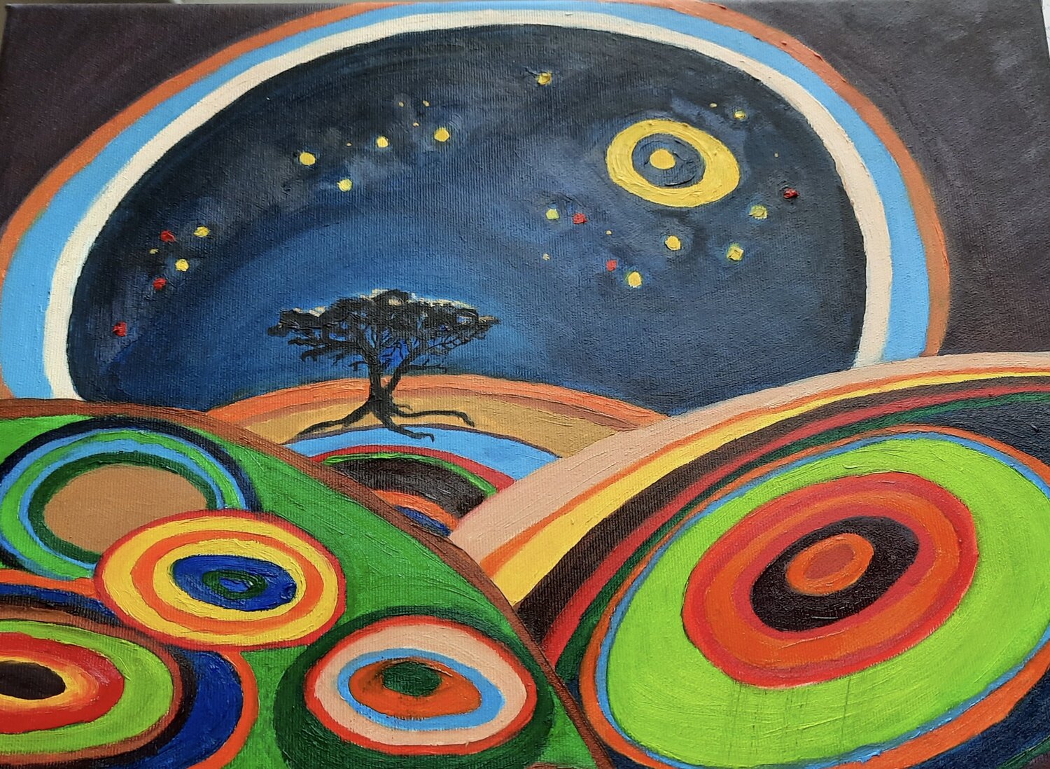 Nacht in Namibia Andrea Philipp-Zankl