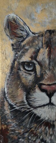 le puma discret de Yoan RIMBAULT, Pintura a la venta en Singulart
