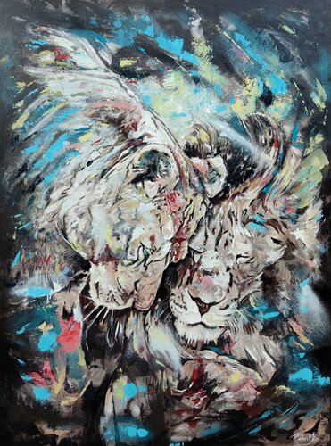 Un amour fusionnel de Yoan RIMBAULT, Pintura a la venta en Singulart