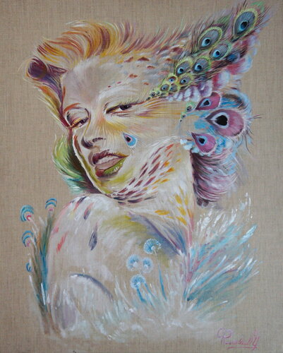 Marilyn Monroe di Yoan RIMBAULT, Pittura in vendita su Singulart