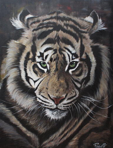 Hypnose fauve de Yoan RIMBAULT, Pintura a la venta en Singulart