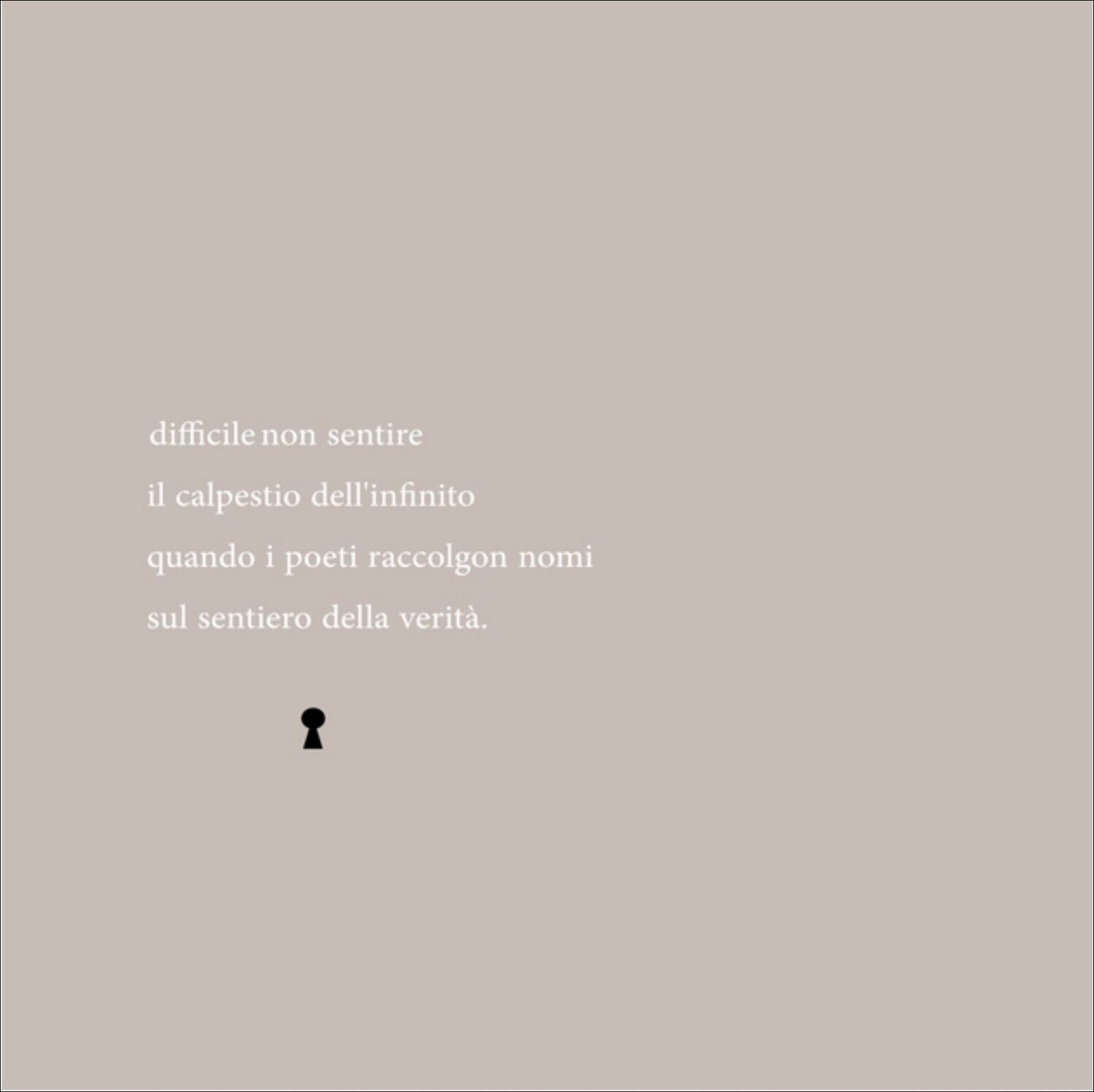 Il calpestio dell' Infinito Akil L. Zani Digital zu verkaufen