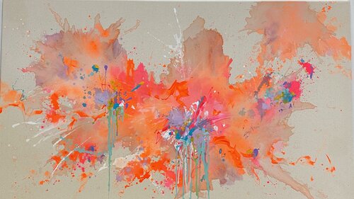 After the summer rain 243 van Monika Starke, Schilderij te koop op Singulart